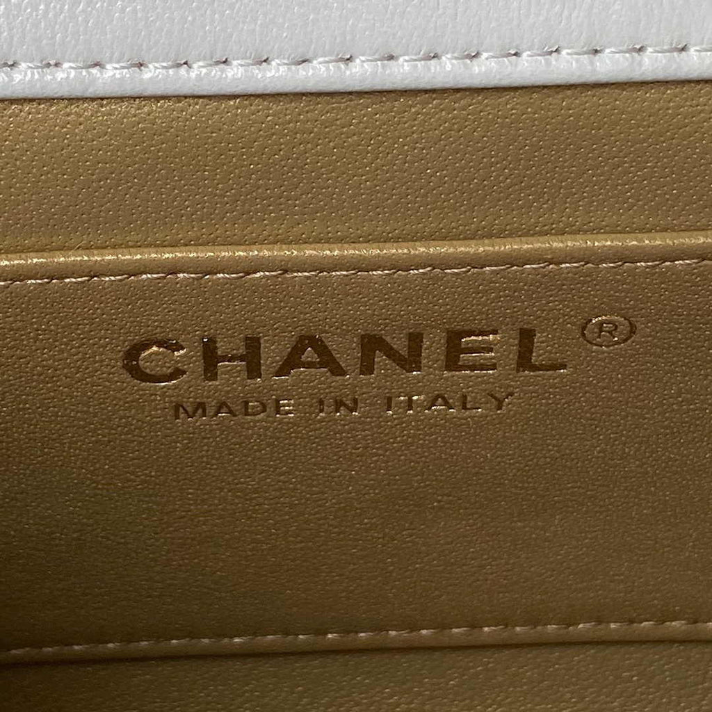 Chanel Small Flap bag AS4861 Beige Lambskin