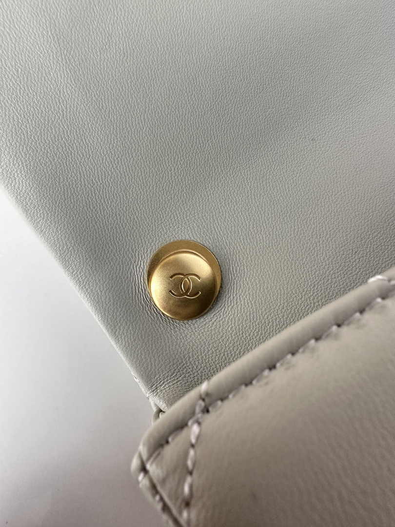 Chanel Small Flap bag AS4861 Gray Lambskin