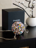 Chanel Sphere Minaudiere, AS5013 Diamanté, Imitation Pearls