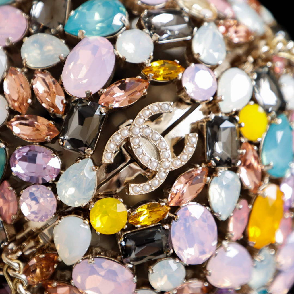 Chanel Sphere Minaudiere, AS5013 Diamanté, Imitation Pearls