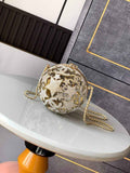 Chanel Sphere Minaudiere, AS5013 Gold Diamanté
