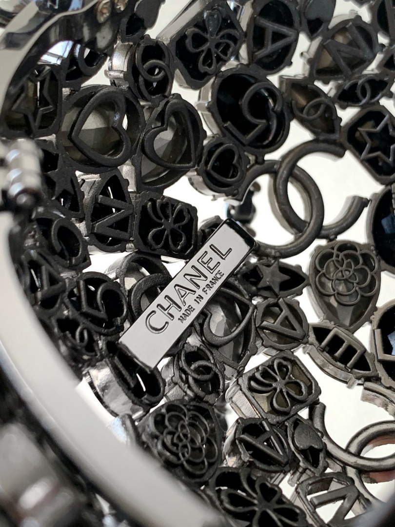 Chanel Sphere Minaudiere, AS5013 Black Diamanté