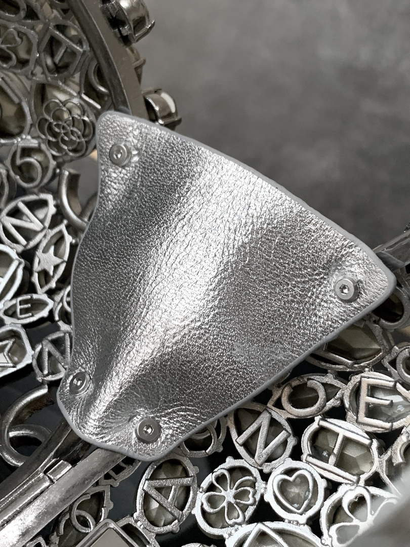 Chanel Sphere Minaudiere, AS5013 Diamanté Silver