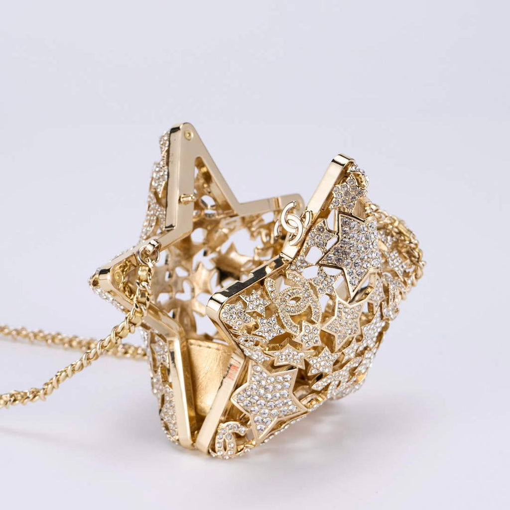 Chanel Star Minaudiere in Strass AS5658 gold