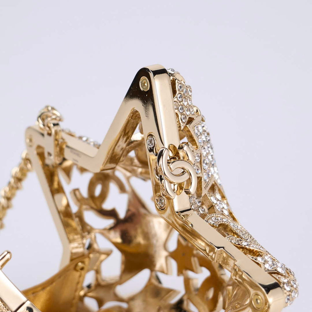 Chanel Star Minaudiere in Strass AS5658 gold