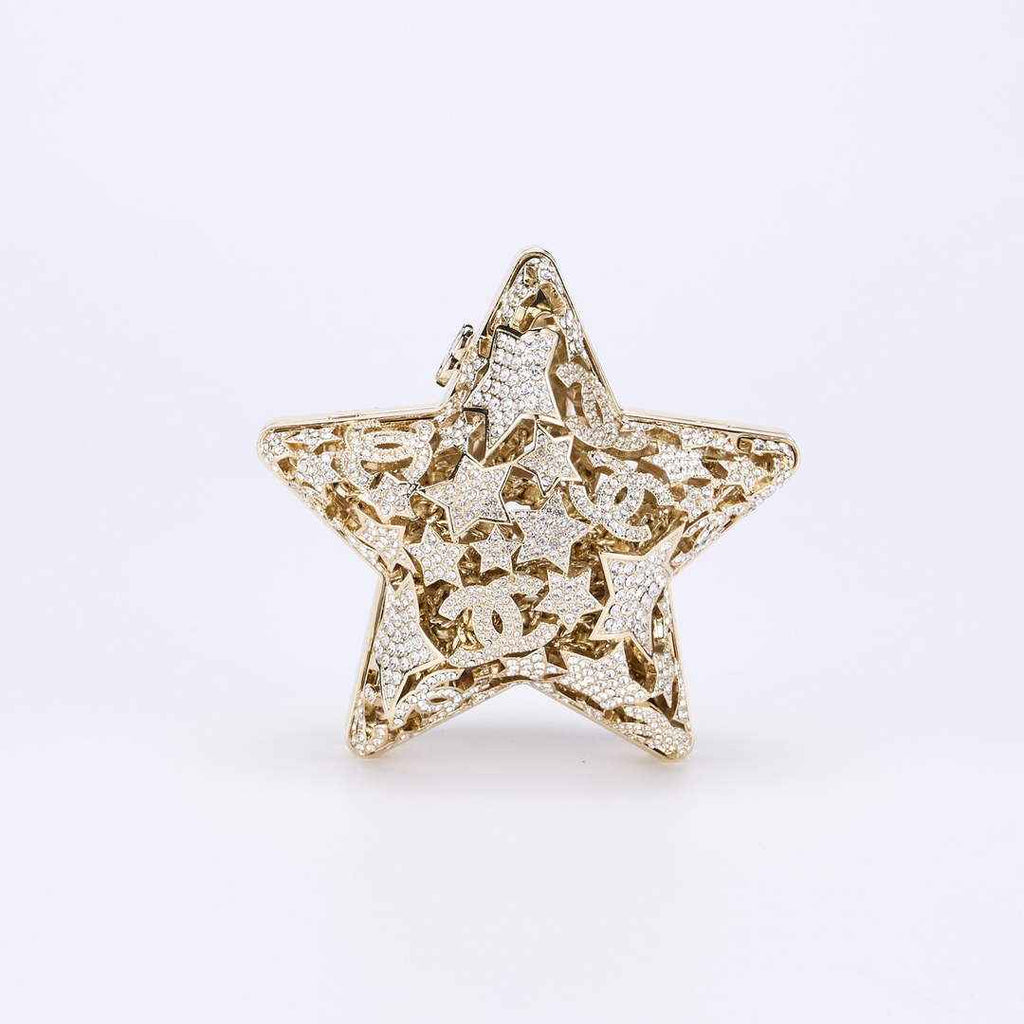 Chanel Star Minaudiere in Strass AS5658 gold