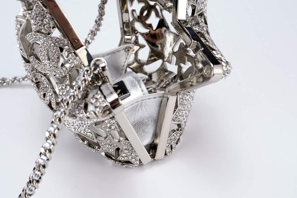 Chanel Star Minaudiere in Strass AS5658 silver
