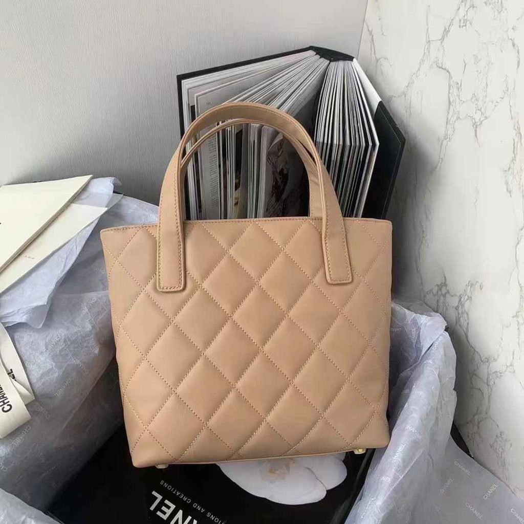 Chanel Tiffany AS3045 Top handle Bag Beige