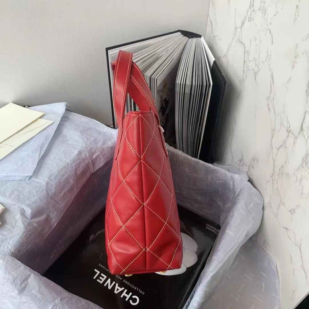 Chanel Tiffany AS3045 Top handle Bag Red
