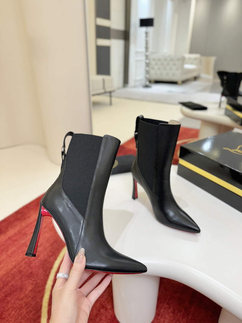 Christian Louboutin Boots High 100 mm Women 5321335 - Default Title - View 1