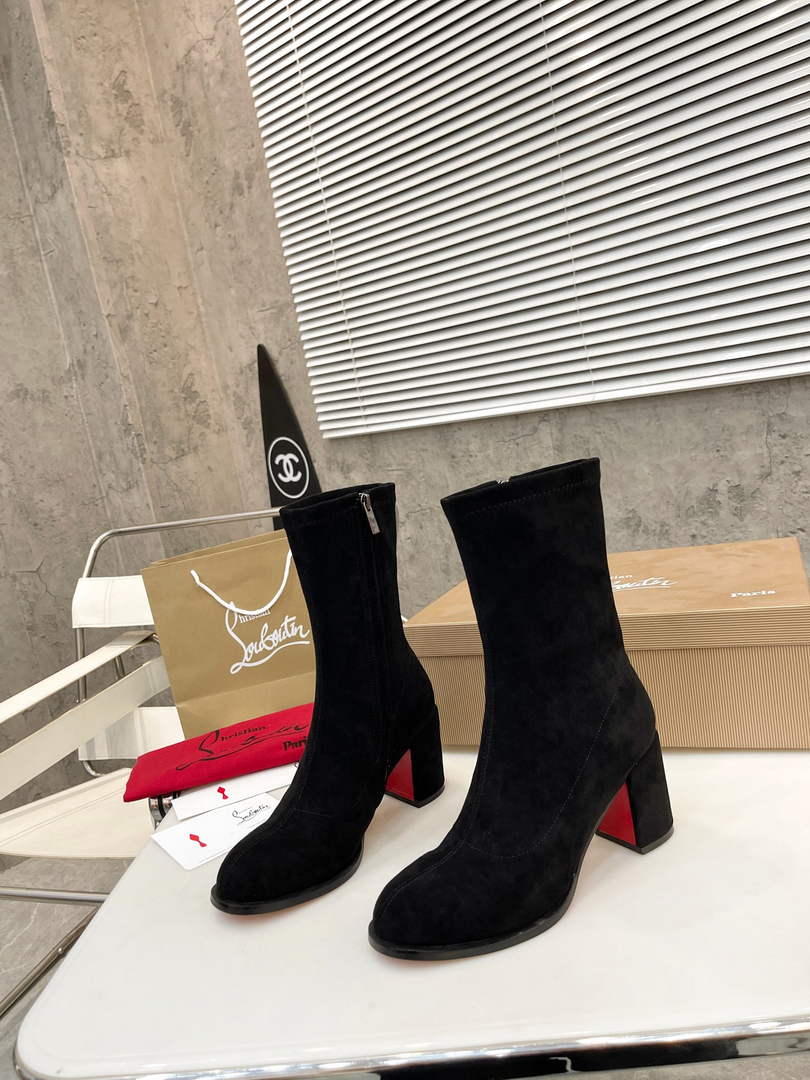 Christian Louboutin Boots High 100 mm Women 5321341 - Default Title - View 1