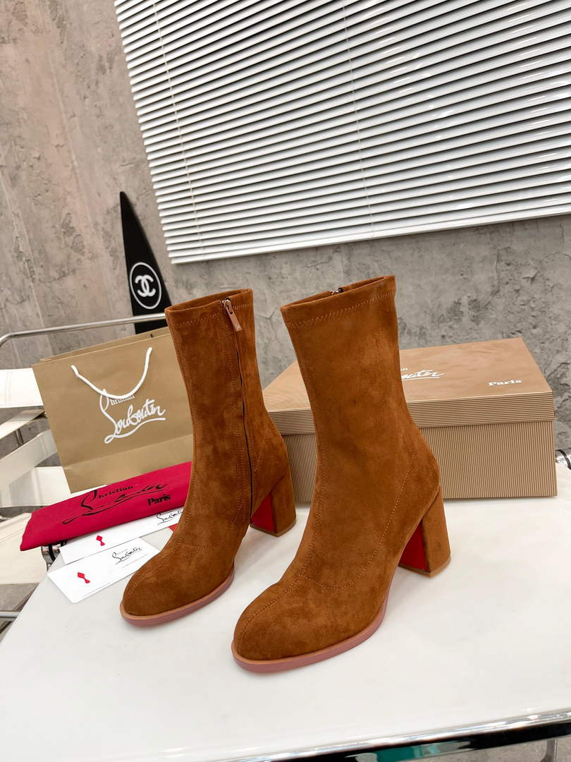 Christian Louboutin Boots High 100 mm Women 5321342 - Default Title - View 1