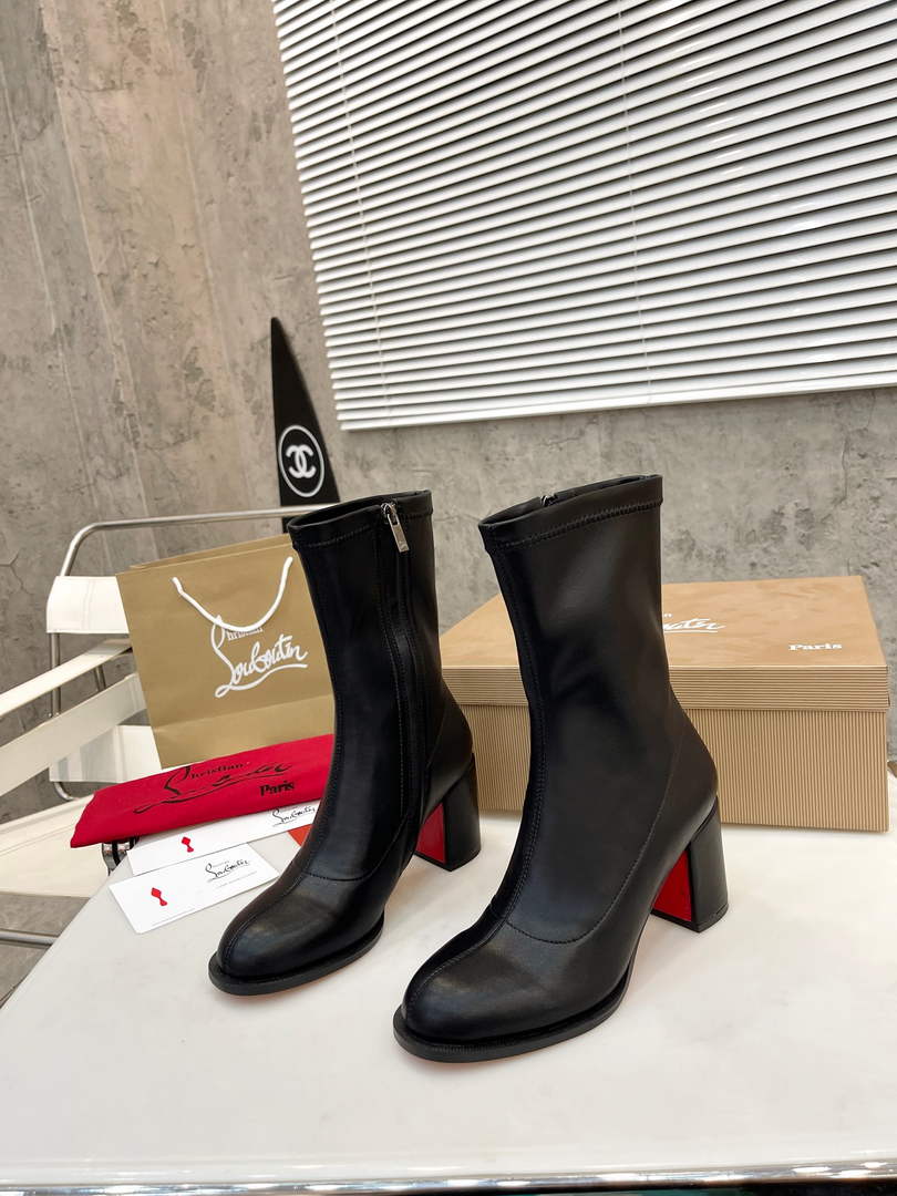 Christian Louboutin Boots High 100 mm Women 5321343 - Default Title - View 1
