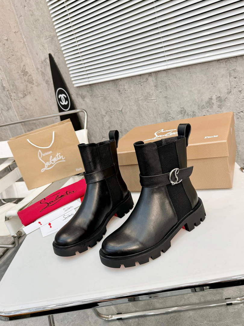 Christian Louboutin Boots High 100 mm Women 5321344 - Default Title - View 1