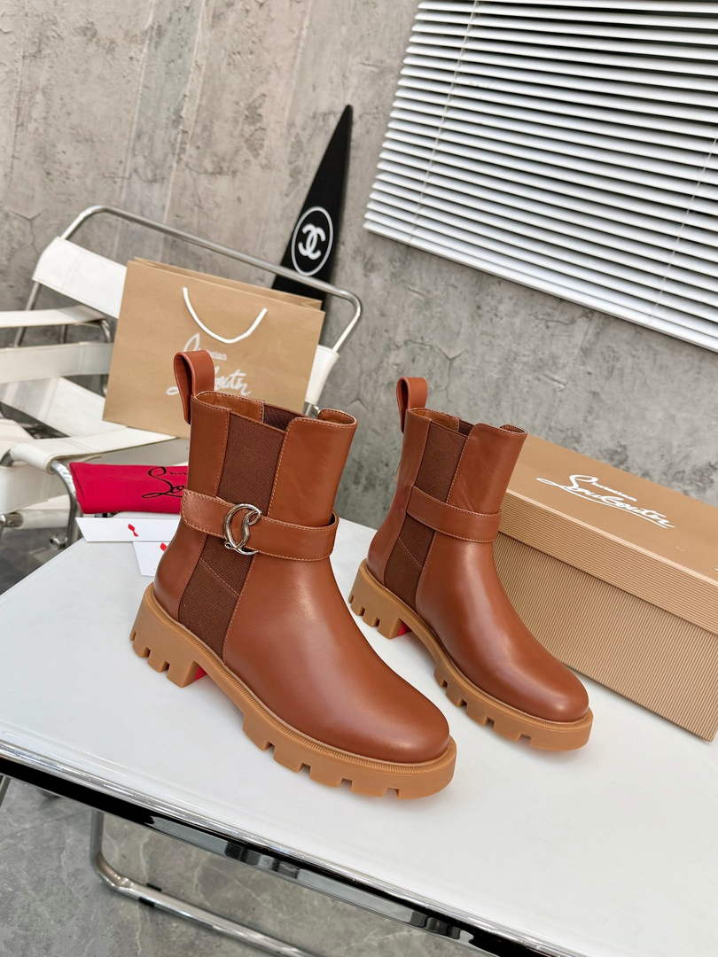 Christian Louboutin Boots High 100 mm Women 5321345 - Default Title - View 1