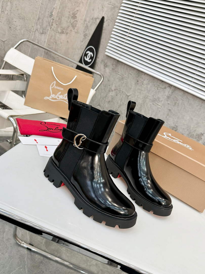Christian Louboutin Boots High 100 mm Women 5321346 - Default Title - View 1