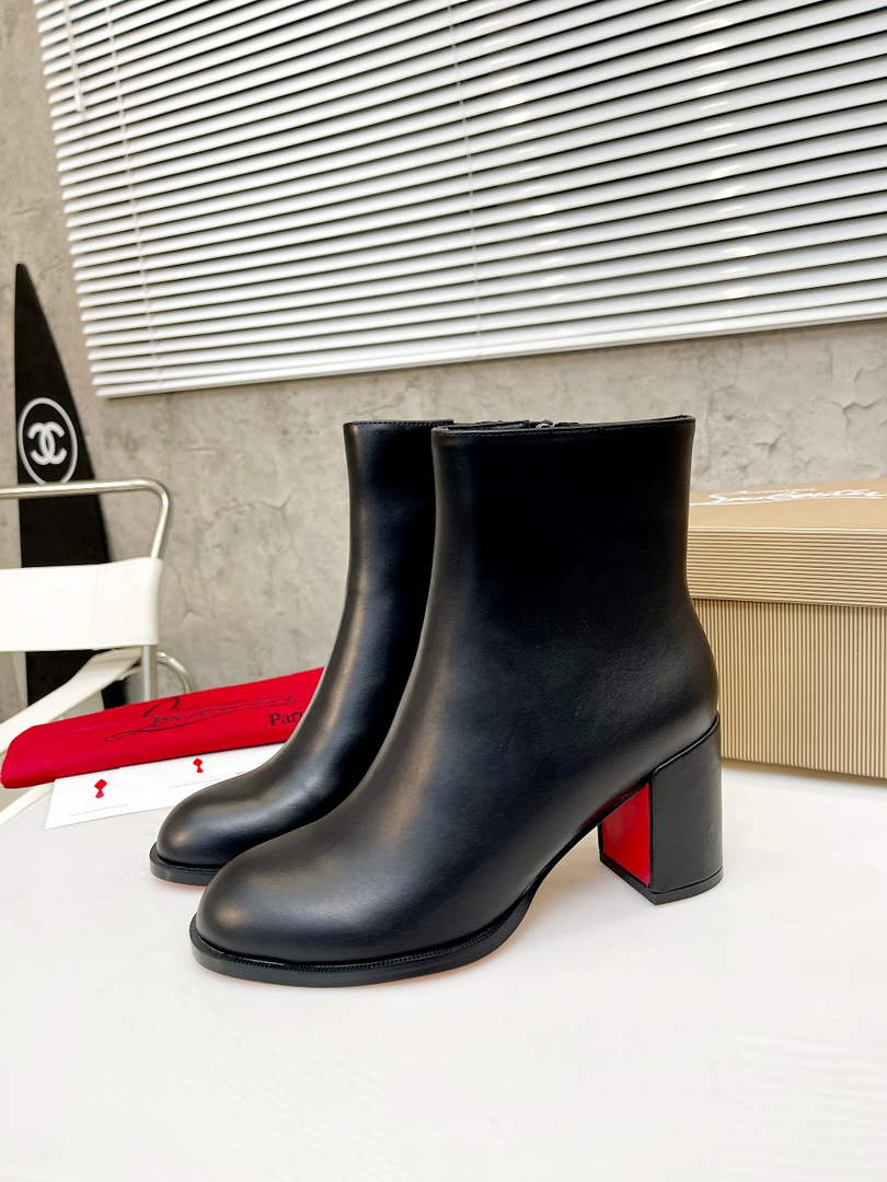 Christian Louboutin Boots High 100 mm Women 5321354 - Default Title - View 1