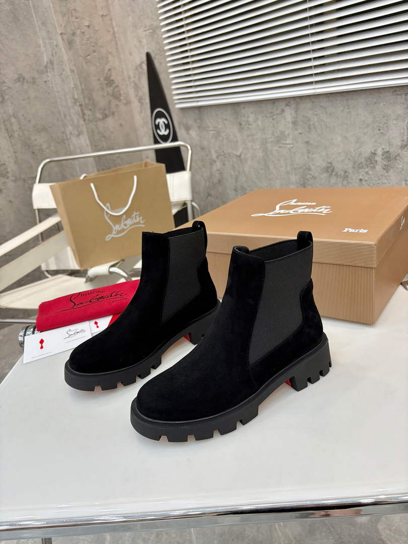 Christian Louboutin Boots High 100 mm Women 5321361 - Default Title - View 1