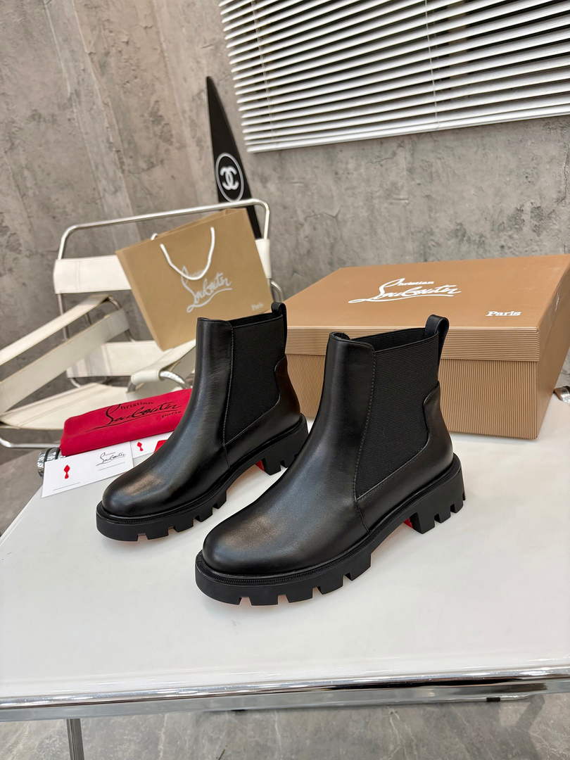 Christian Louboutin Boots High 100 mm Women 5321363 - Default Title - View 1