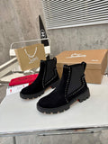 Christian Louboutin Boots High 100 mm Women 5321364 - Default Title - View 1
