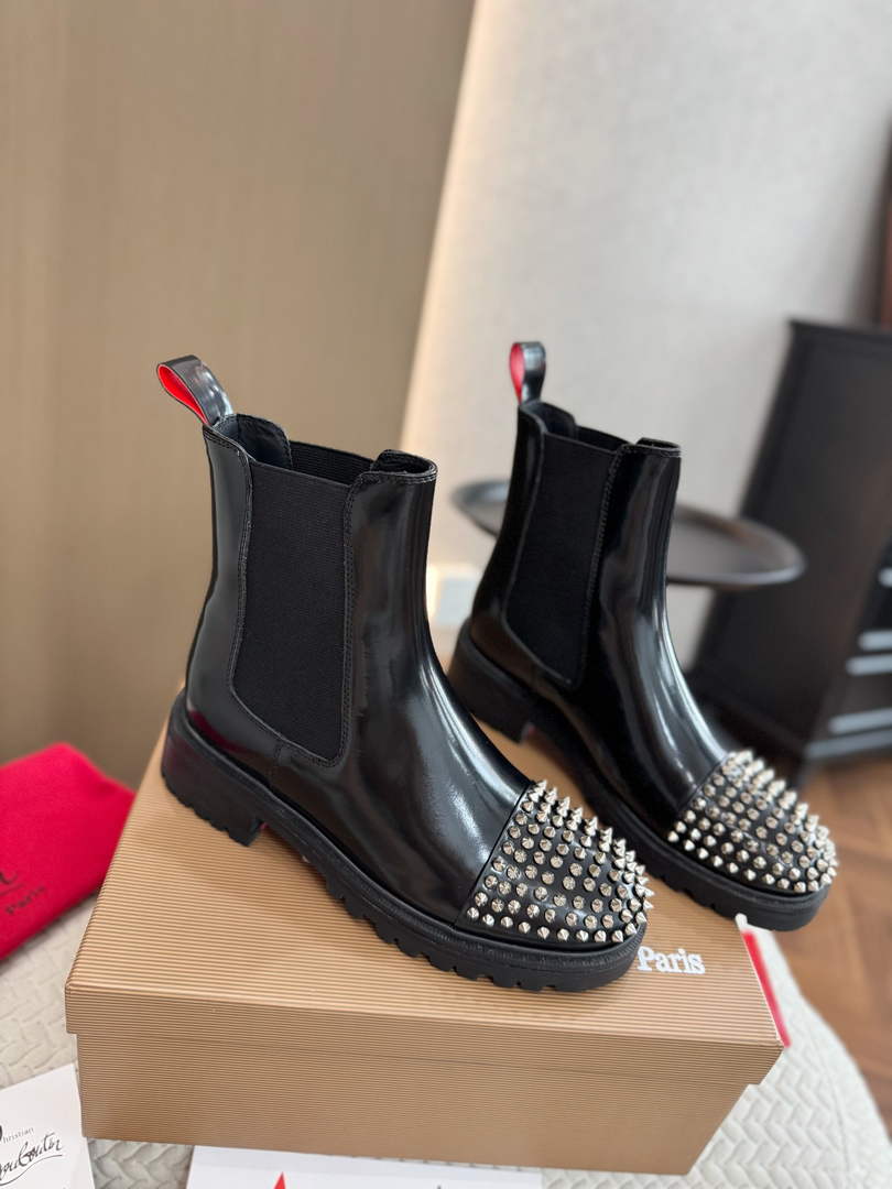 Christian Louboutin Boots High 100 mm Women 5321365 - Default Title - View 1