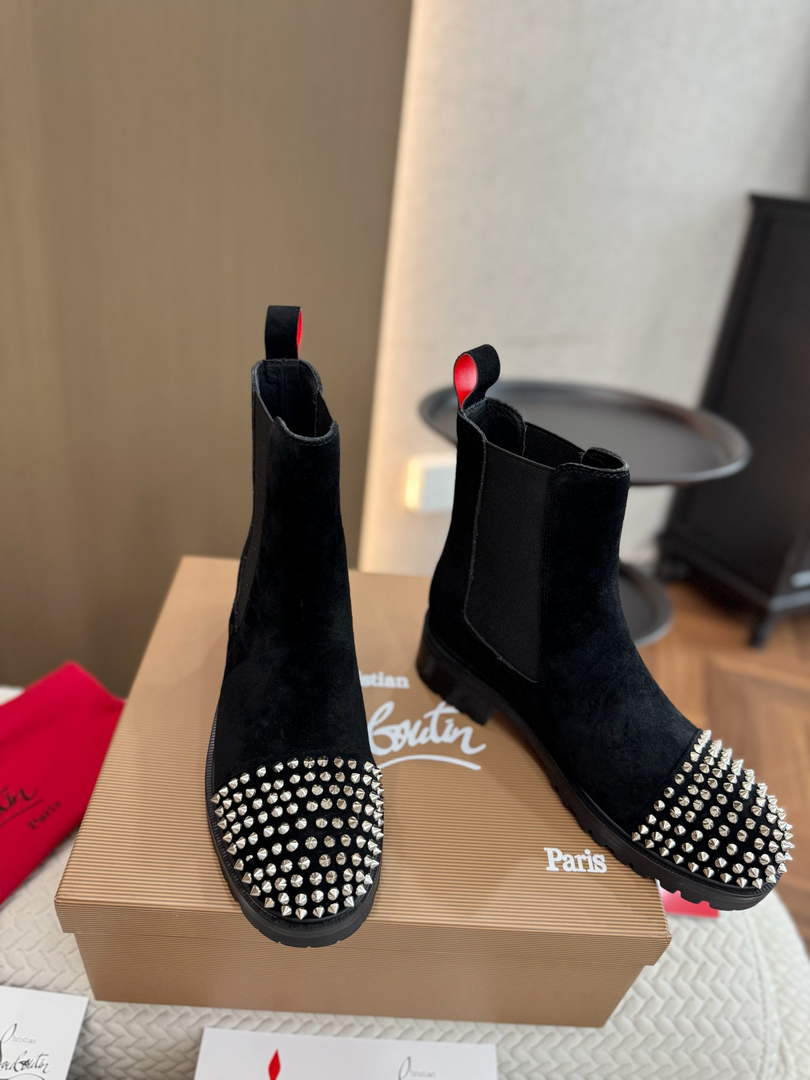 Christian Louboutin Boots High 100 mm Women 5321367 - Default Title - View 1