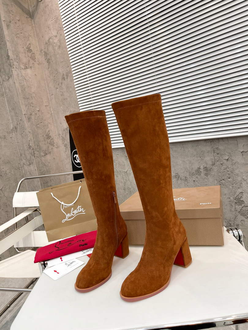 Christian Louboutin Boots High 100 mm Women 5321375 - Default Title - View 1