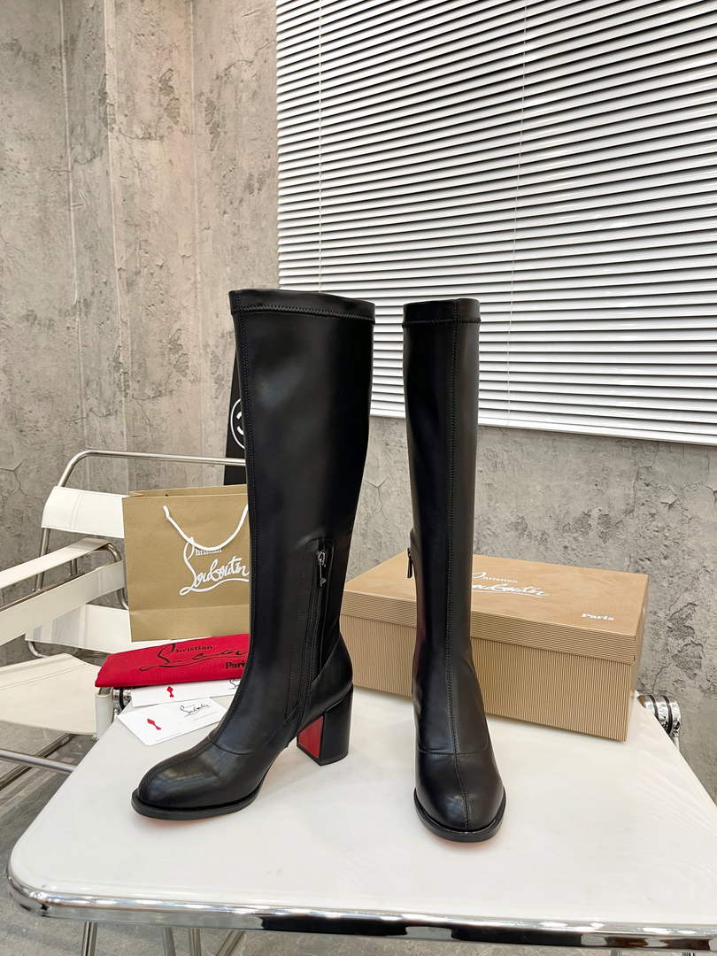 Christian Louboutin Boots High 100 mm Women 5321376 - Default Title - View 1