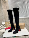 Christian Louboutin Boots High 100 mm Women 5321378 - Default Title - View 1