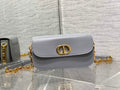 Dior 30 Montaigne Avenue Bag M9260 Gray Box Calfskin