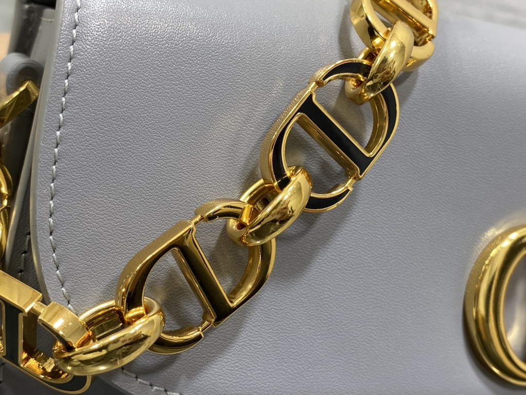 Dior 30 Montaigne Avenue Bag M9260 Gray Box Calfskin