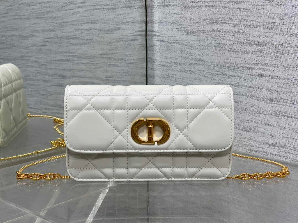 Dior 30 Montaigne Avenue East-West Double Carry Mini Bag S2350 Beige