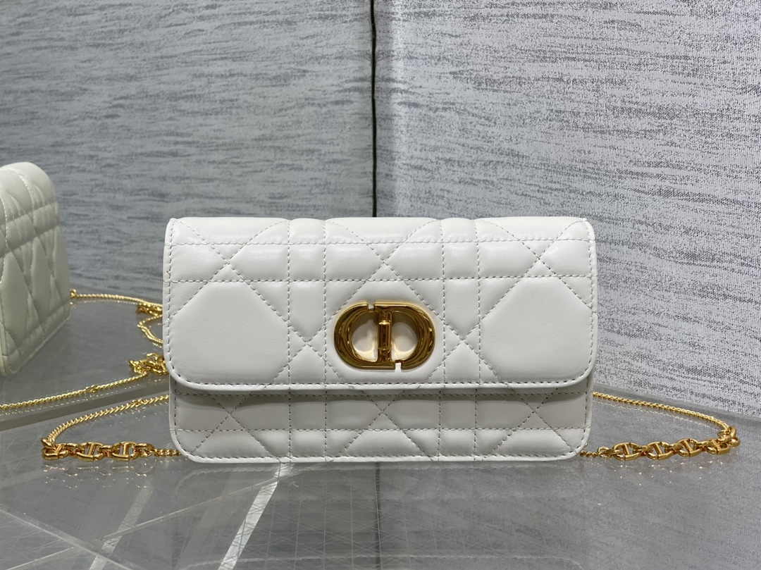 Dior 30 Montaigne Avenue East-West Double Carry Mini Bag S2350 Beige