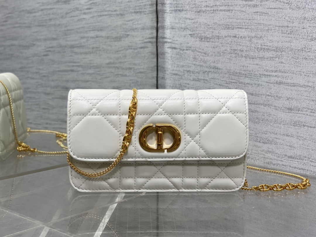Dior 30 Montaigne Avenue East-West Double Carry Mini Bag S2350 Beige
