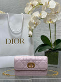 Dior 30 Montaigne Avenue East-West Double Carry Mini Bag S2350 Powder Pink - Default Title - View 1