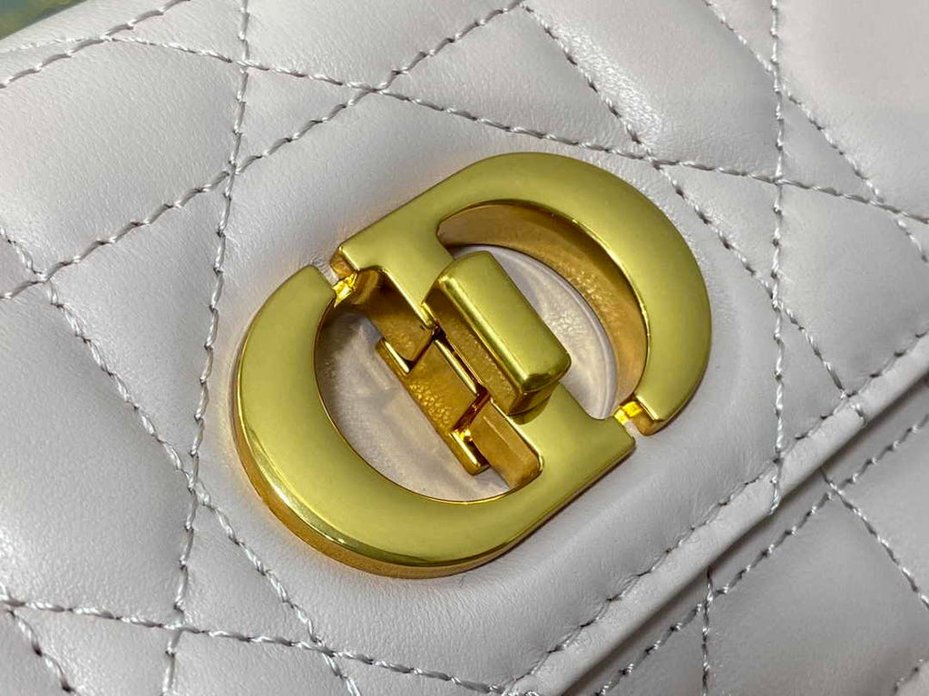 Dior 30 Montaigne Avenue East-West Double Carry Mini Bag S2350 Powder Pink