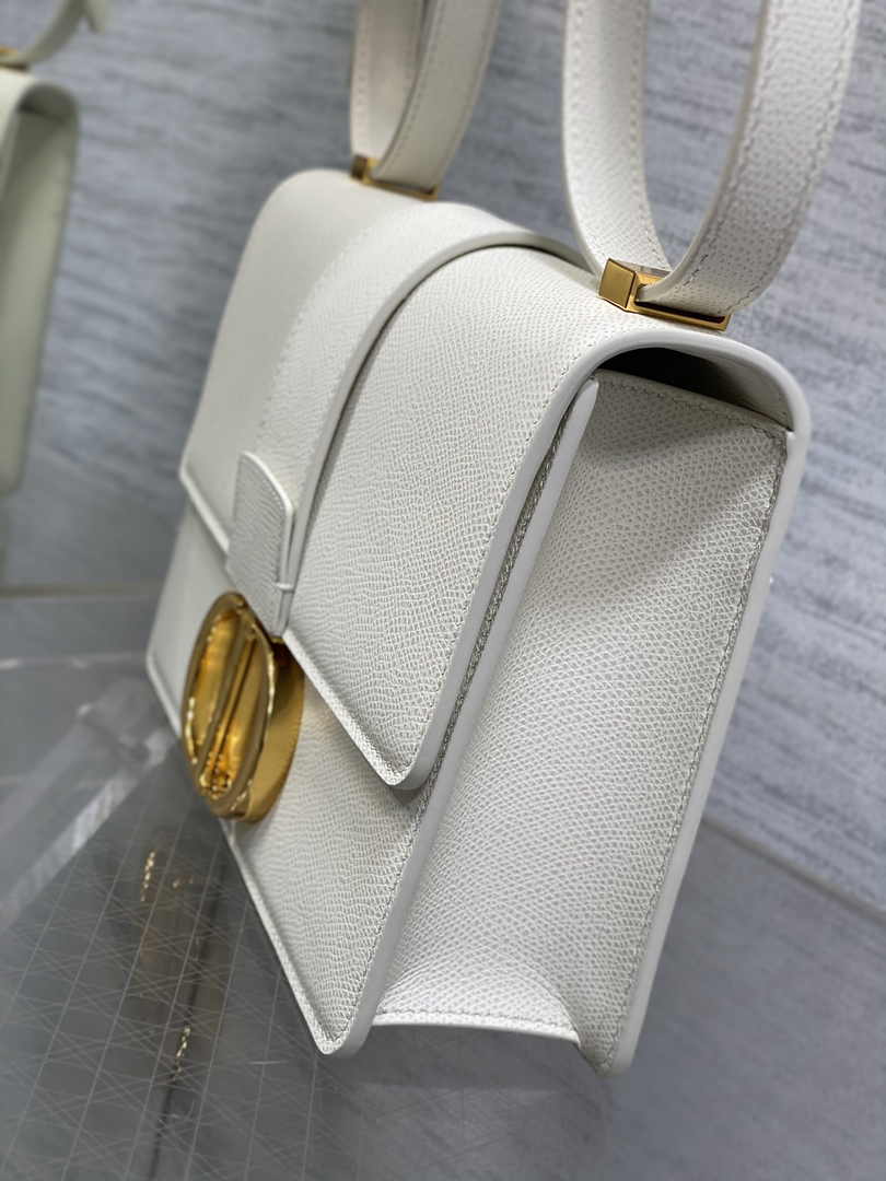 Dior 30 Montaigne Bag M9203 White Leather - Default Title - View 6