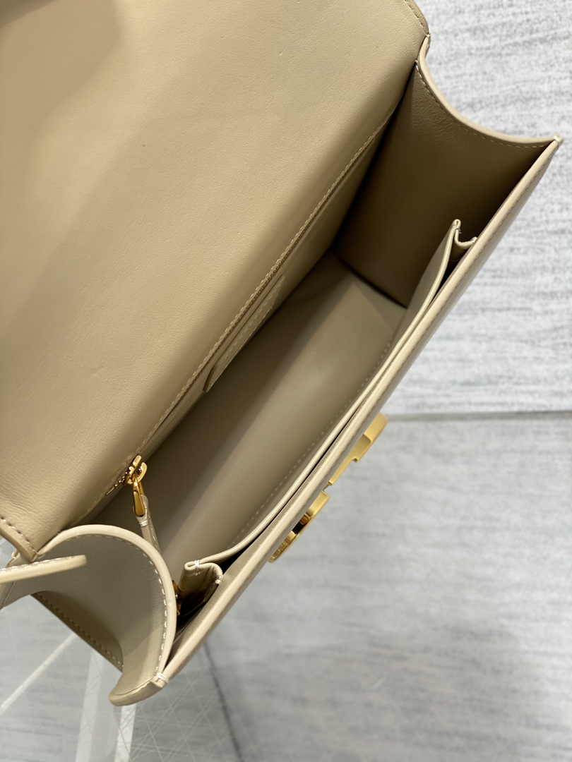Dior 30 Montaigne Bag Apricot Box Calfskin M9203 - Default Title - View 8