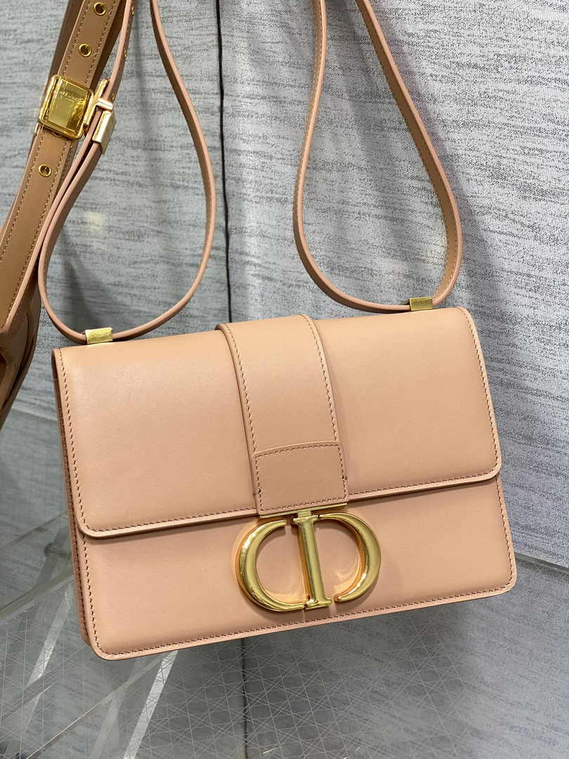 Dior 30 Montaigne Bag Pink Box Calfskin M9203