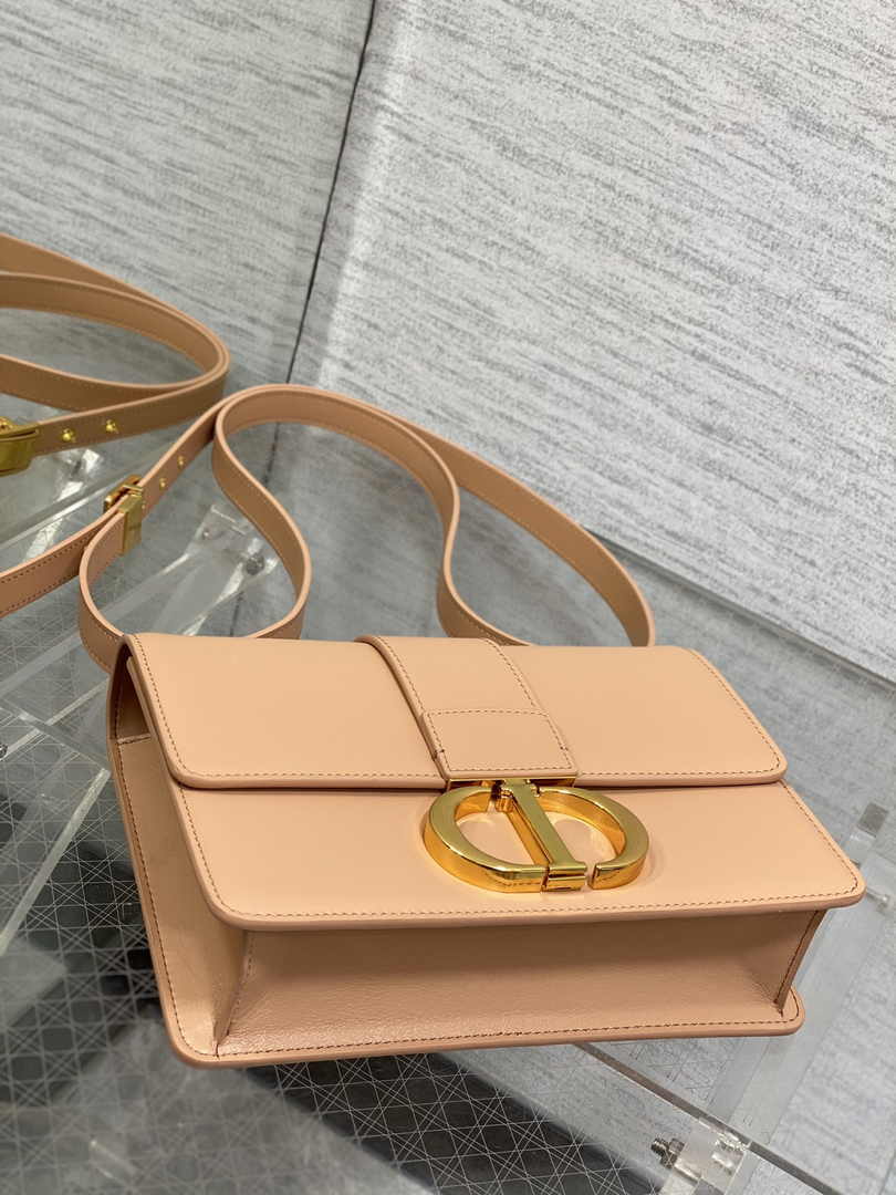 Dior 30 Montaigne Bag Pink Box Calfskin M9203