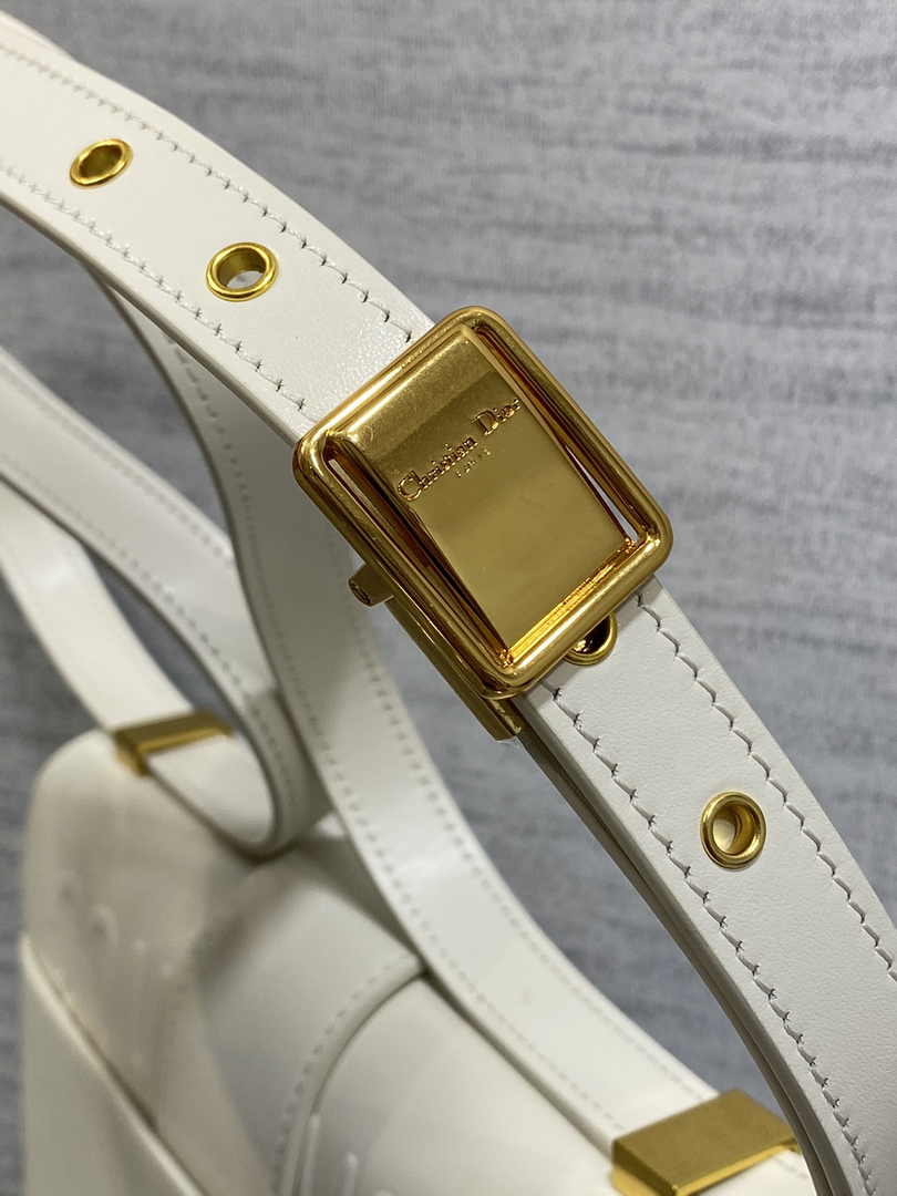 Dior 30 Montaigne Bag White Box Calfskin M9203 - Default Title - View 6