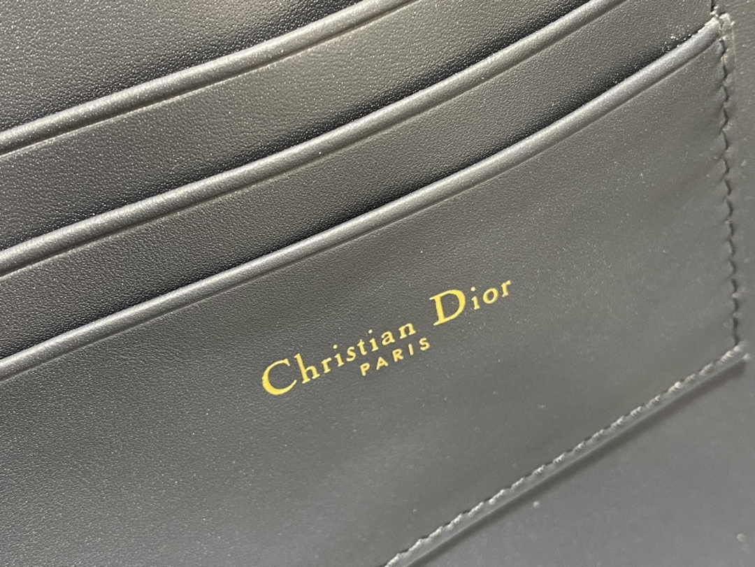 Dior 30 Montaigne Avenue Pouch with Flap Blue Oblique Jacquard S2191