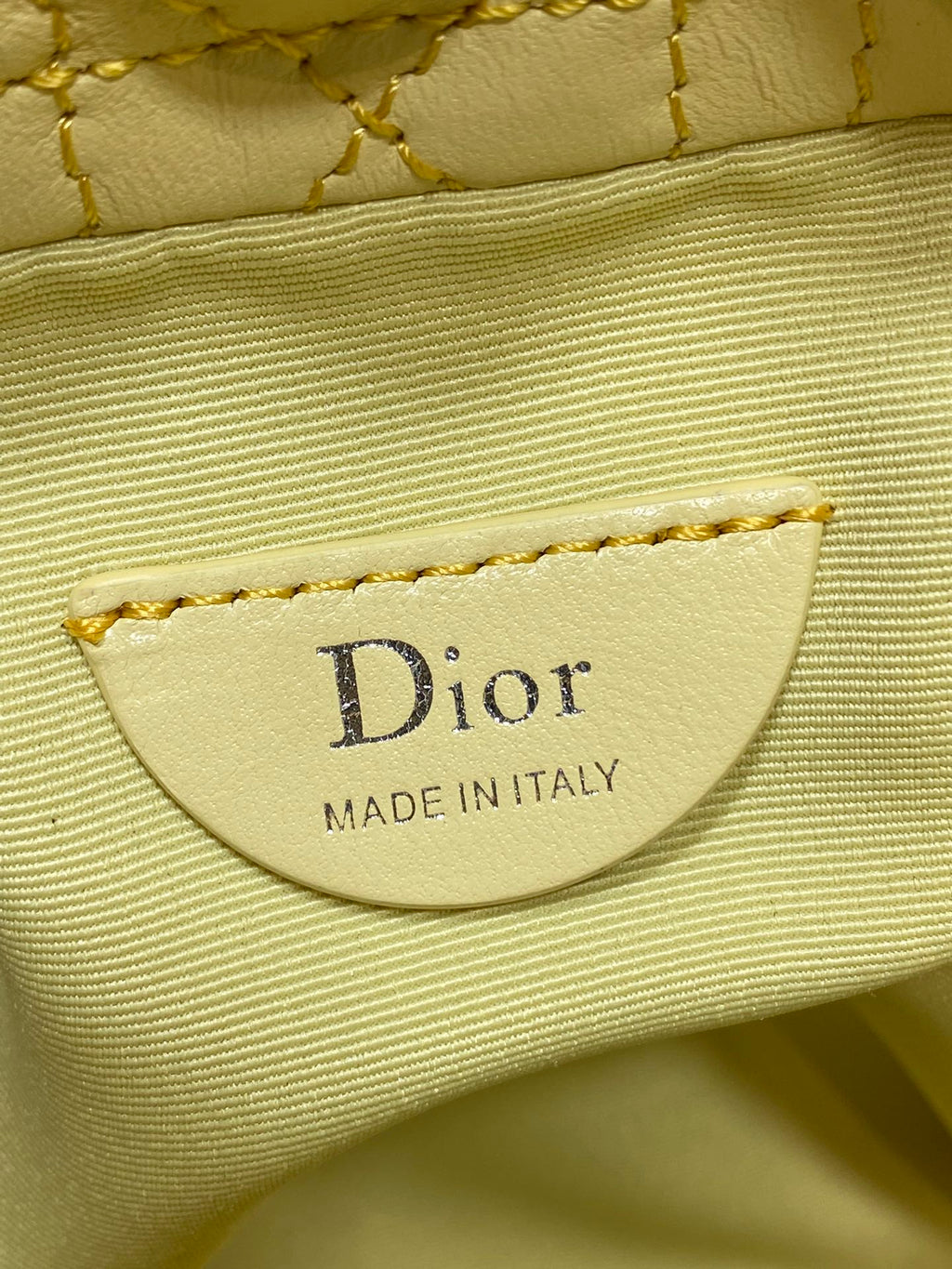 Dior Adiorable Mini Bucket Bag - S2611 - Mimosa Cannage Lambskin - Default Title - View 10