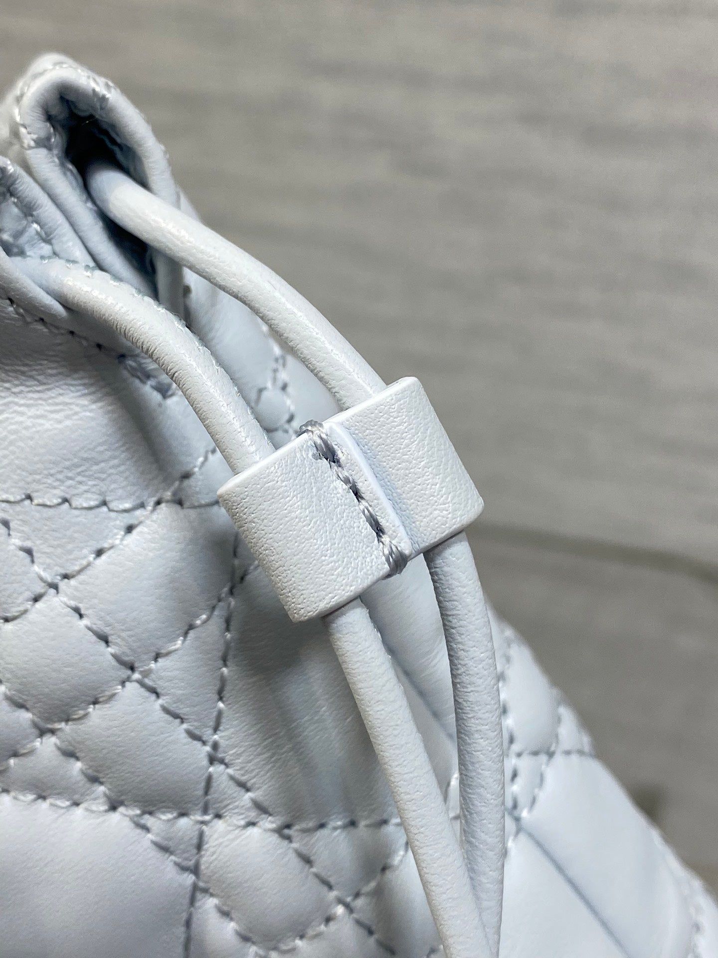 Dior Adiorable Mini Bucket Bag - S2611 - Ice Blue Cannage Lambskin - Default Title - View 6