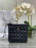Dior Adiorable Mini Bucket Bag - S2611 - Black Cannage Lambskin - Default Title - View 1