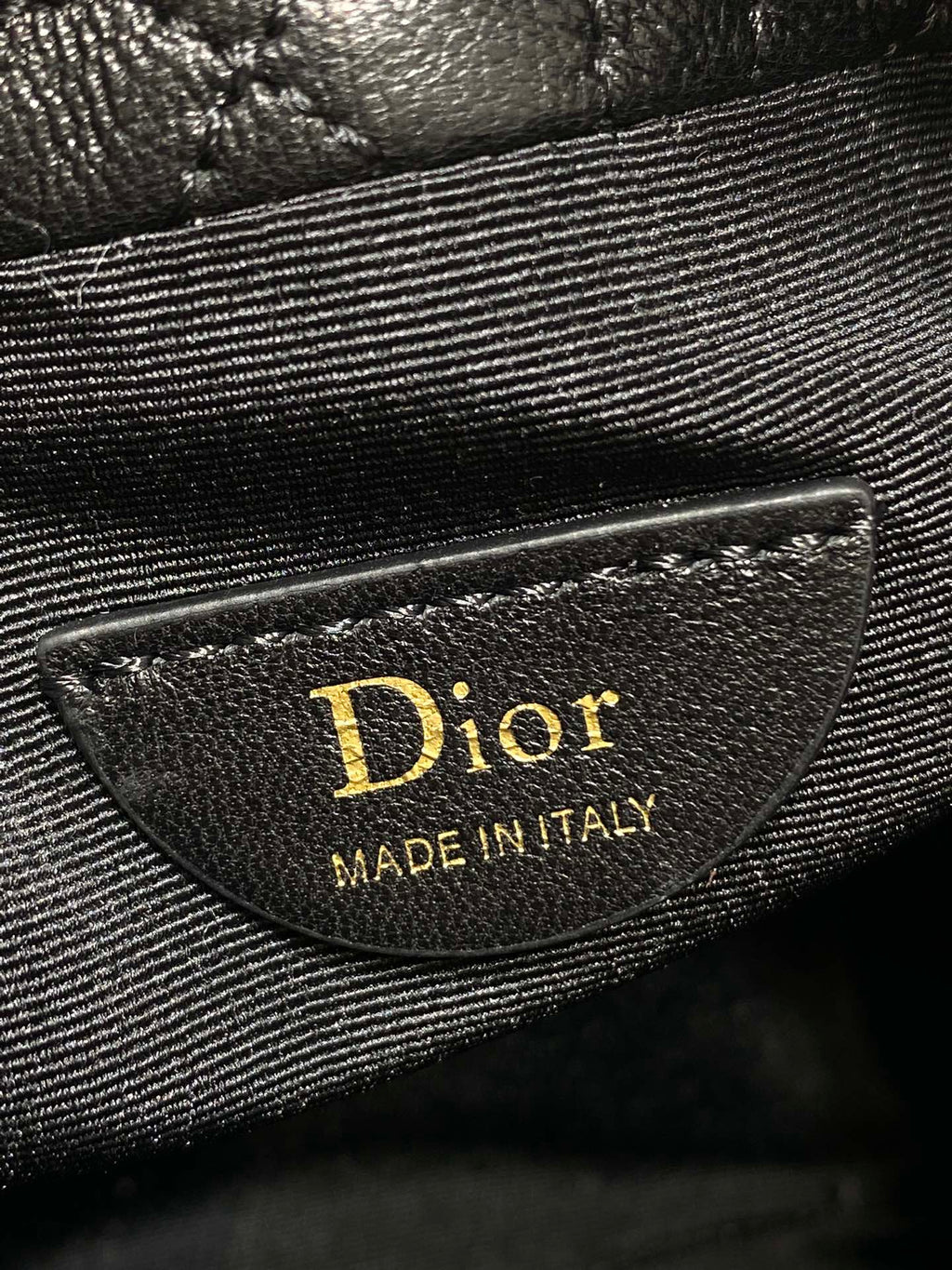 Dior Adiorable Mini Bucket Bag - S2611 - Black Cannage Lambskin - Default Title - View 10