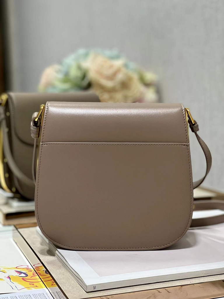 Dior Bobby Frame Bag M9333 Hazelnut Box Calfskin - Default Title - View 5