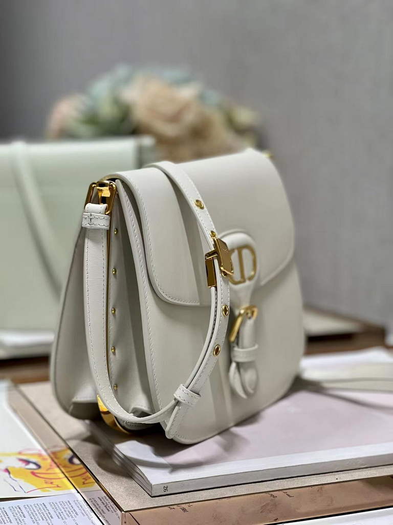 Dior Bobby Frame Bag M9333 Latte Box Calfskin - Default Title - View 2