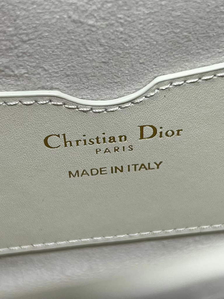 Dior Bobby Frame Bag M9333 Latte Box Calfskin