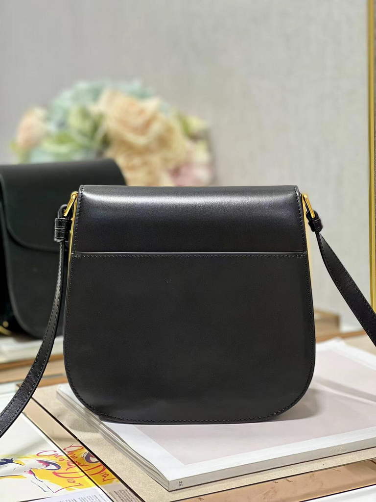 Dior Bobby Frame Bag M9333 Black Box Calfskin - Default Title - View 5